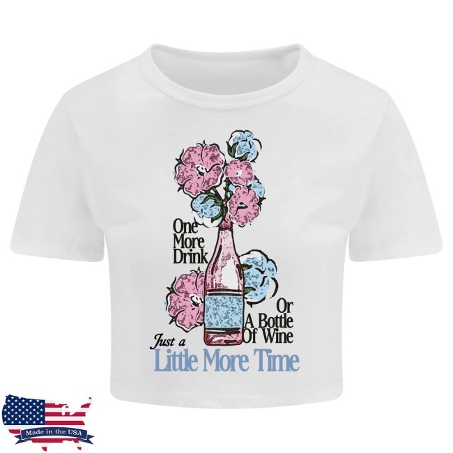 Day of the Moon Merch Little More Time Crop Tee