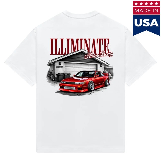 Illiminate Merch Bad Luck Auto Body Shirt