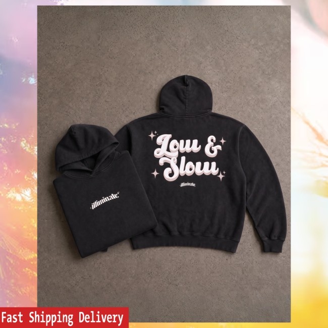 Illiminate Merch Faded Low & Slow Pullover Hoodie